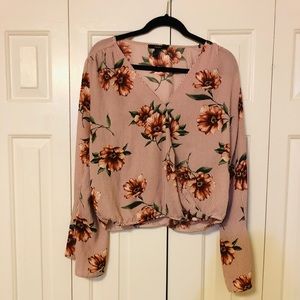 Flowered blouse